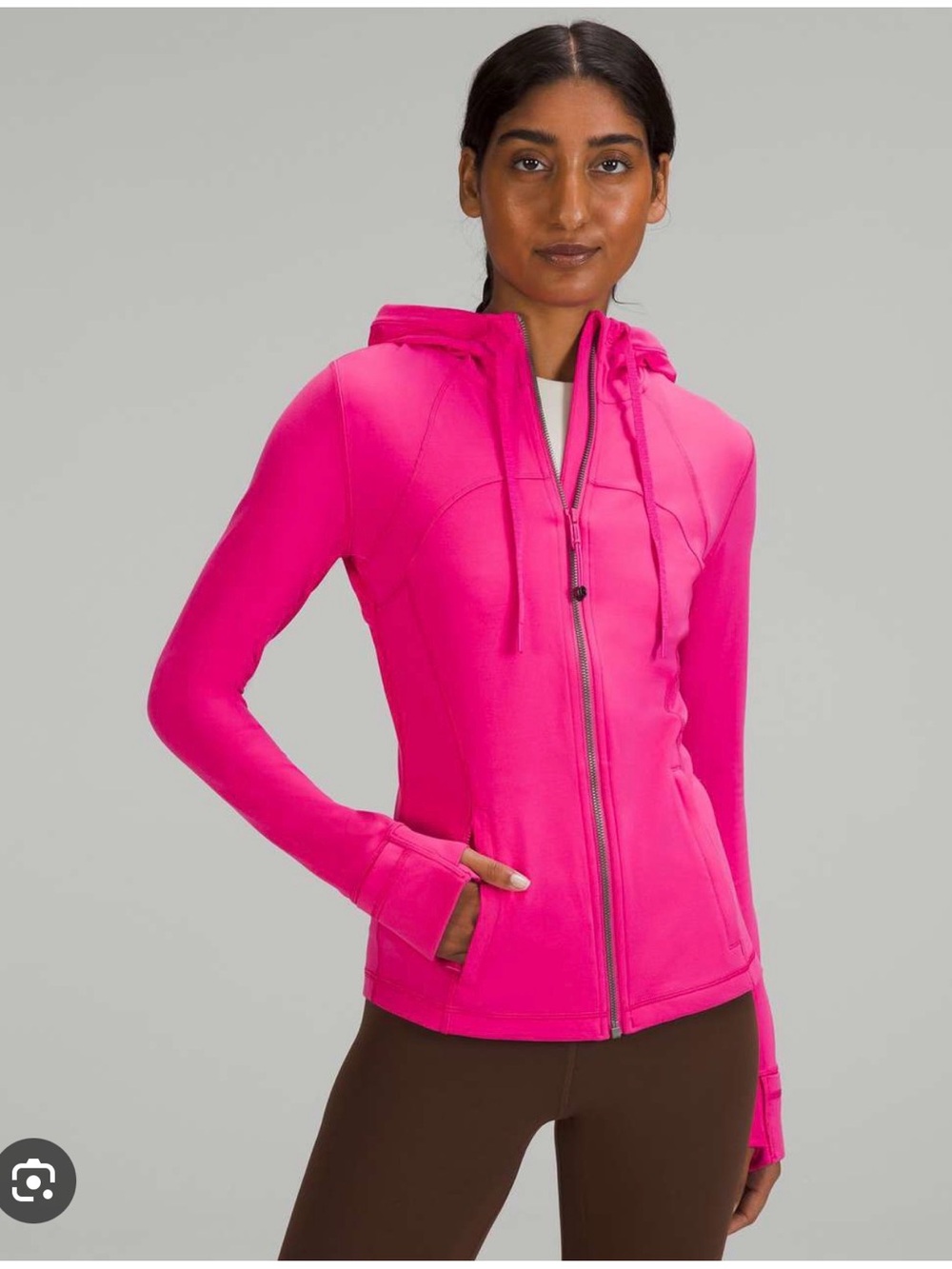 lululemon athletica Hooded Define Jacket Sonic Pink